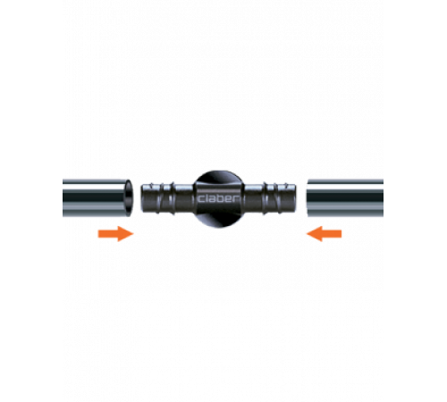 Ніпель 16мм для крапельної трубки 1/2" 4 шт.