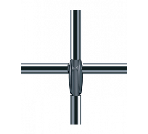 Хрестовина 6мм для крапельної трубки 1/4" 10шт.