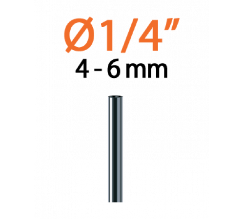 Заглушка 6мм для крапельної трубки 1/4" (10шт)