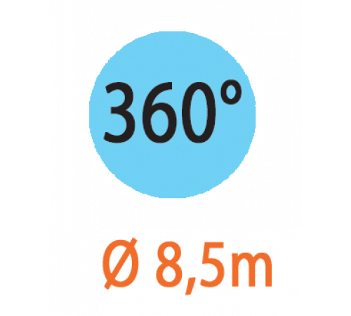 Дощувач мікро 360° 8,5м (5шт)