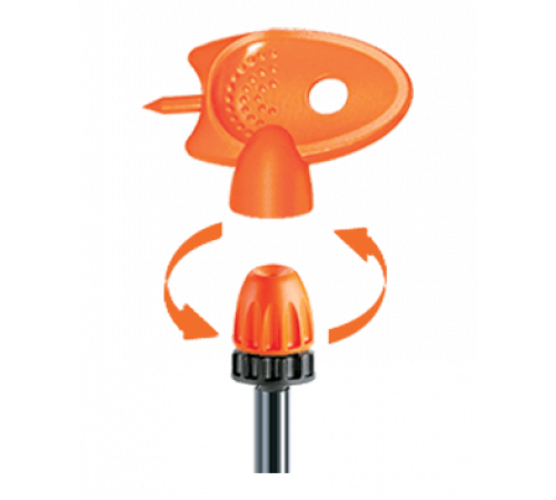 Крапельниця-дощувач для крапельного поливу, для трубки 4-6мм з ефектом туману ( пач. 10шт)