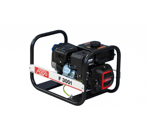 Генераторна установка F3001 1ф 2,7кВA, двигун 212СС, бак-3,6л, руч.старт