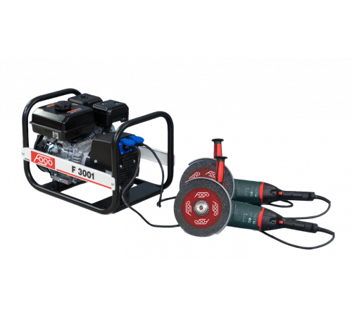 Генераторна установка F3001 1ф 2,7кВA, двигун 212СС, бак-3,6л, руч.старт