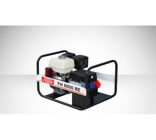 Генераторна установка FM8000RE 3ф-7кВА/1ф-3,5кВт, двиг.Mitsubishi, бак-6,2 л, ел.старт, стаб напруги