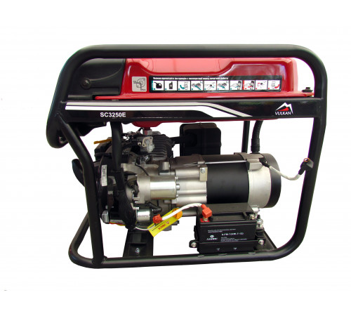 Генераторна установка SC3250E-II 1ф 2,8кВт, ел.старт, бак-15л