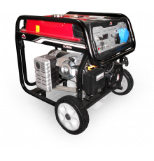 Генераторна установка SC6000E-II 1ф 5,0кВт, ел.старт, бак-25л, колеса