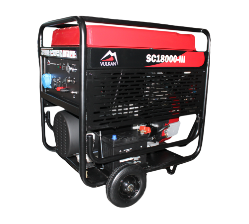 Генераторна установка SC18000-III 1ф 15 кВт, ел.старт, бак-60л, кнопка