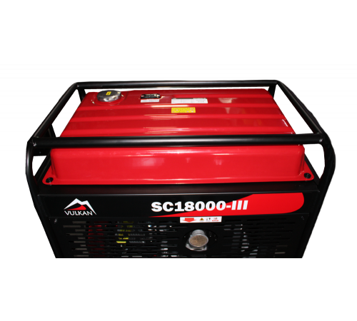Генераторна установка SC18000-III 1ф 15 кВт, ел.старт, бак-60л, кнопка