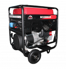 Генераторна установка SC15000-III 1ф 12 кВт, ел.старт, бак-45л, кнопка