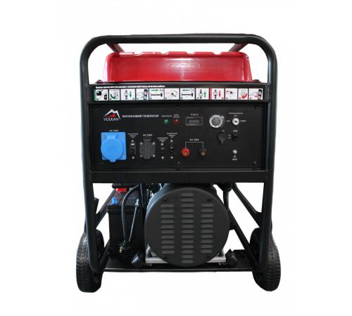 Генераторна установка SC15000-III 1ф 12 кВт, ел.старт, бак-45л, кнопка