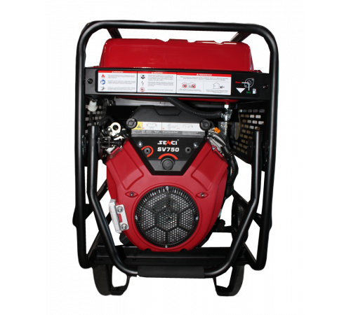 Генераторна установка SC15000-III 1ф 12 кВт, ел.старт, бак-45л, кнопка