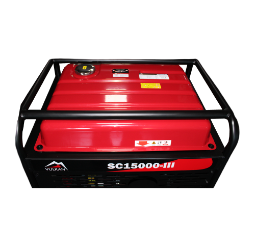 Генераторна установка SC15000-III 1ф 12 кВт, ел.старт, бак-45л, кнопка