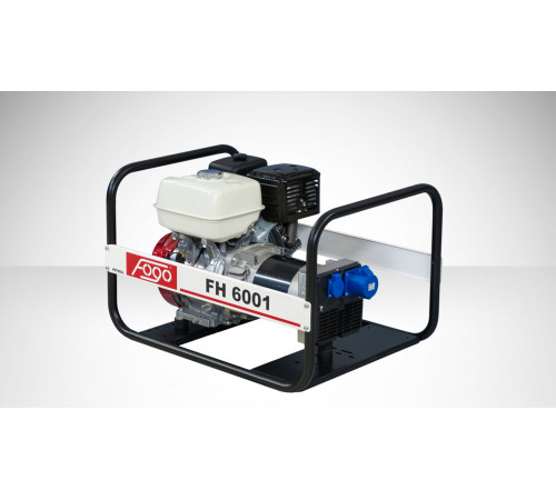 Генераторна установка FH6001 (F00169557)1ф-5,6кВт, двиг.Honda, бак-6,1л, руч.старт