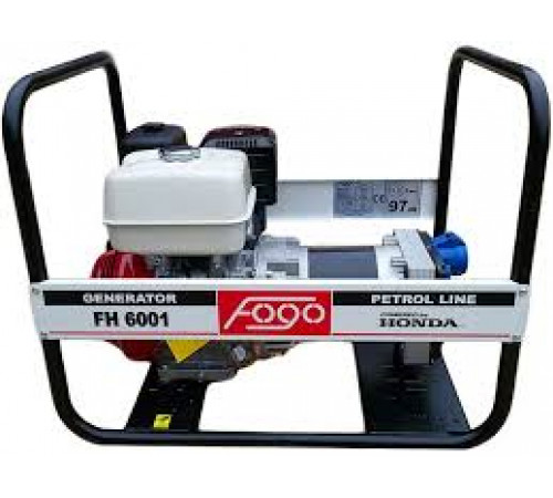 Генераторна установка FH6001 (F00169557)1ф-5,6кВт, двиг.Honda, бак-6,1л, руч.старт