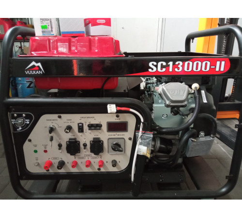 Генераторна установка SC13000-II 3ф 13 кВА, ел.старт, бак-30л