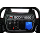 Генераторна установка SCD11000 дизель 1ф 9кВт ел.старт, 18л, колеса