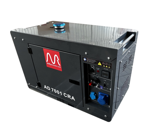 Генераторная установка AD7001CRA дизель 230В 6,0 кВт бак-15л, эл.старт