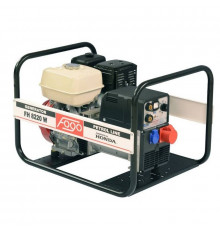 Апарат дугового зварювання з генераторною установкою FH8220W 3ф- 6,5кВА/1ф-3,5кВА, звар.стр-220А, двиг.Honda-GX390, бак 6,1л, руч.старт