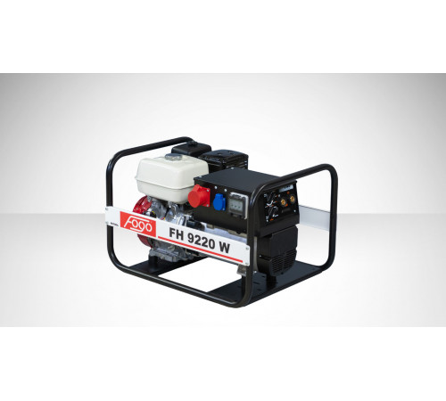 Апарат дугового зварювання з генераторною установкою FH9220W 3ф-7,8кВА/1ф-4,0кВт, звар.стр-220А, двиг.Honda-GX390, бак 6,2л