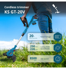 Акумуляторний тример KS GT-20V