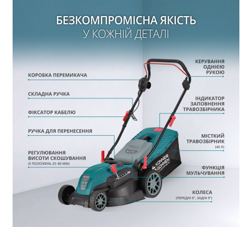 Електрична газонокосарка KS 42LM Електрична газонокосарка KS 42LM