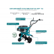 Бензиновый культиватор KS 4HP-70