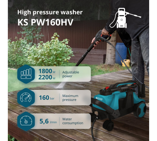 Мойка высокого давления KS PW160HV Мойка высокого давления KS PW160HV
