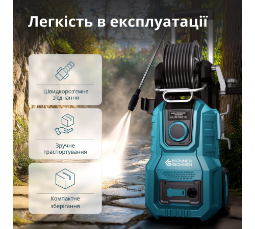 Мийка високого тиску KS PW160V-BL