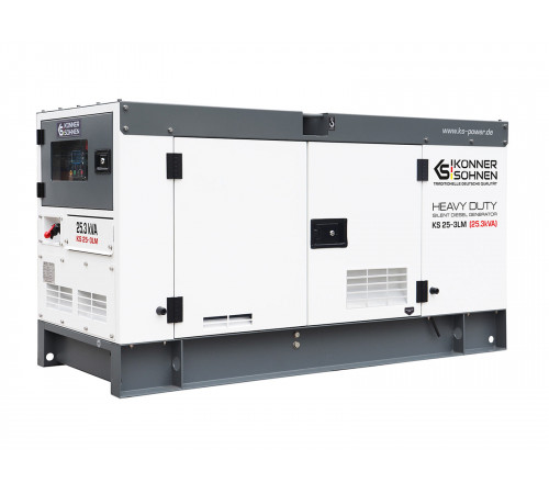 Дизельная трехфазная электростанция KS 25-3LM