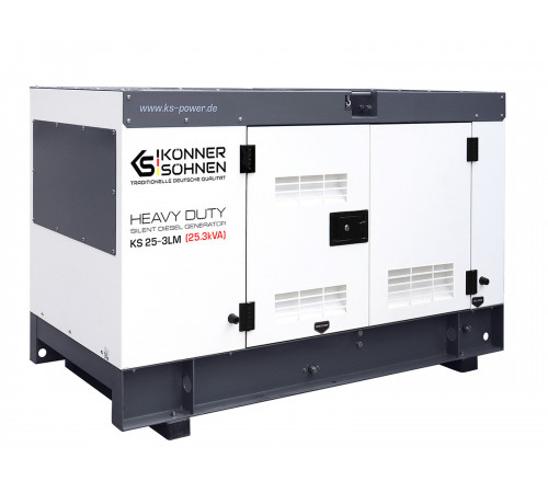Дизельная трехфазная электростанция KS 25-3LM