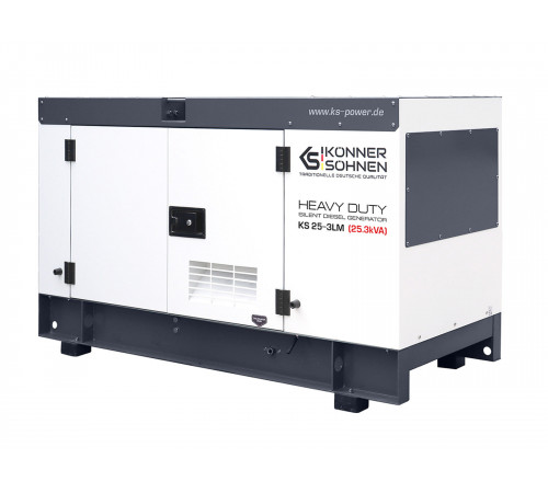 Дизельная трехфазная электростанция KS 25-3LM