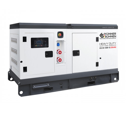 Дизельная трехфазная электростанция KS 33-3DE-G