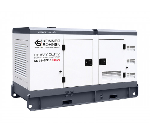 Дизельная трехфазная электростанция KS 33-3DE-G