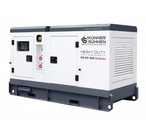 Дизельная трехфазная электростанция KS 33-3DE-G