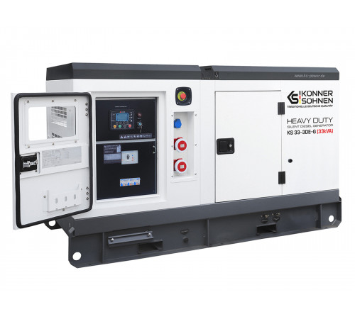 Дизельная трехфазная электростанция KS 33-3DE-G