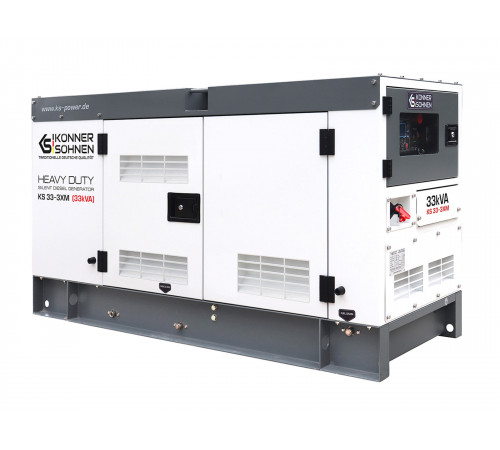 Дизельная трехфазная электростанция KS 33-3XM