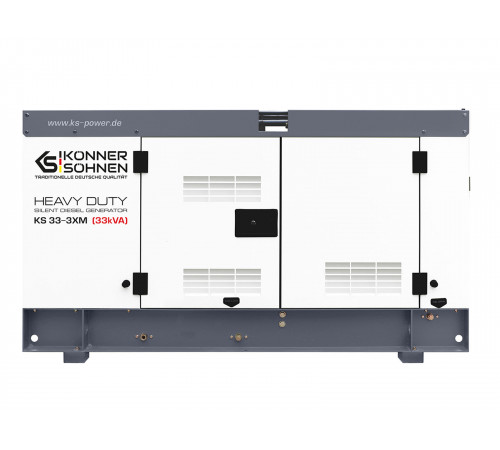 Дизельная трехфазная электростанция KS 33-3XM