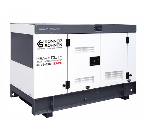 Дизельная трехфазная электростанция KS 33-3XM