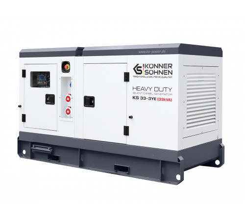Дизельная трехфазная электростанция KS 33-3YE