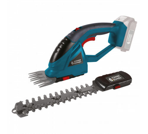 Акумуляторні ножиці для трави та живоплоту 2 в 1 KS SHT-20V