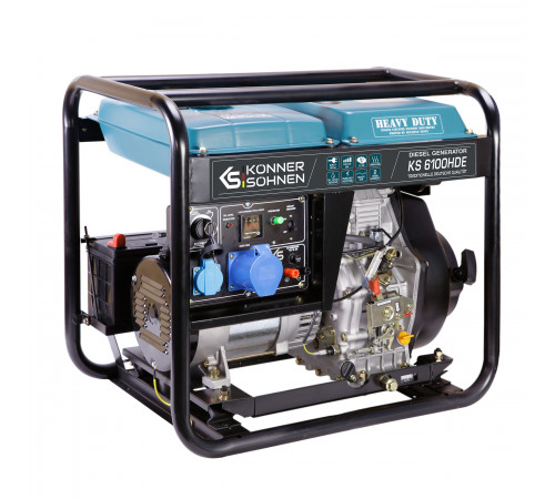Дизельный генератор Könner & Söhnen KS 6100HDE (EURO V)