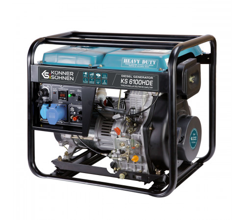 Дизельный генератор Könner & Söhnen KS 6100HDE (EURO V)