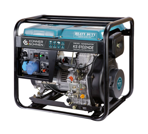 Дизельный генератор Könner & Söhnen KS 6102HDE (EURO II)