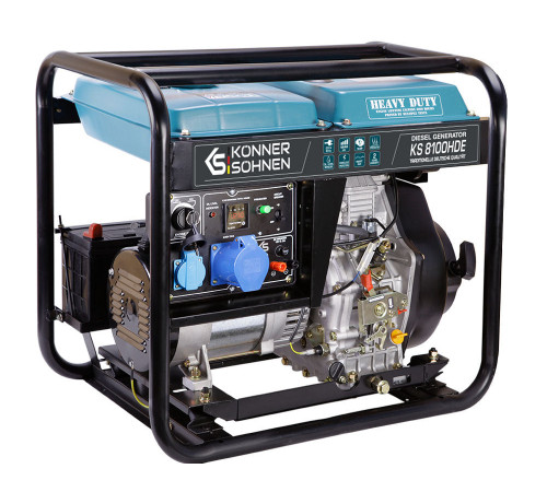 Дизельный генератор Könner & Söhnen KS 8100HDE (EURO V)