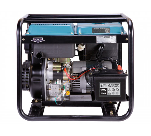 Дизельний генератор «Könner & Söhnen» KS 8100HDE-1/3 ATSR (EURO V)