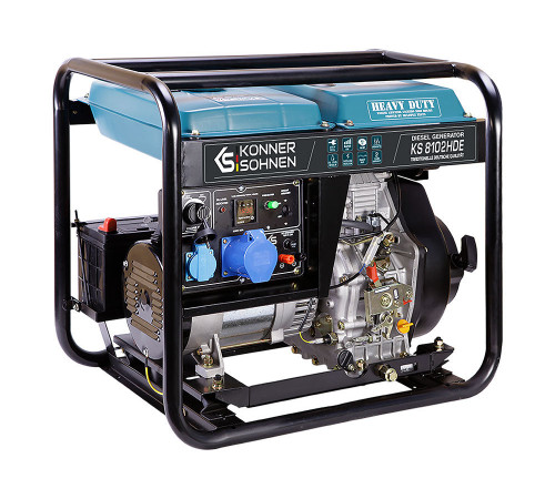 Дизельный генератор Könner & Söhnen KS 8102HDE (EURO II)