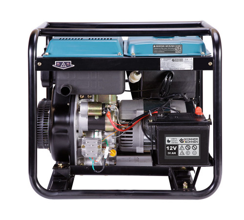 Дизельный генератор Könner & Söhnen KS 8102HDE-1/3 ATSR (EURO II)