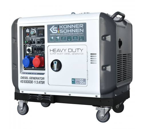 Дизельный генератор Könner & Söhnen KS 9300DE-1/3 ATSR (EURO V)