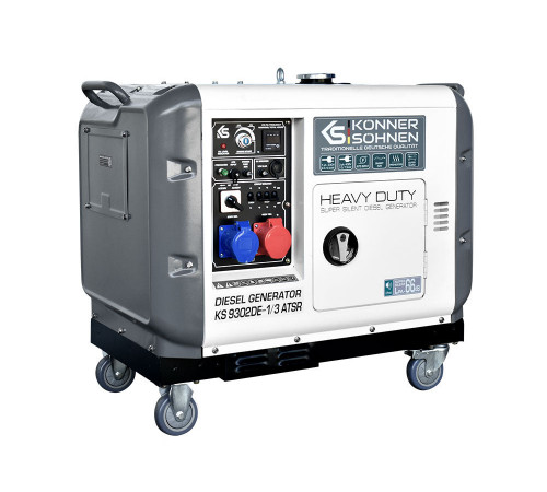 Дизельный генератор Könner & Söhnen KS 9302DE-1/3 ATSR
