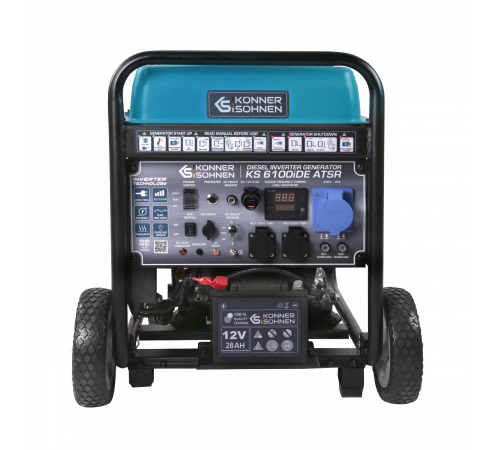 Дизельний інверторний генератор «Könner & Söhnen» KS 6100iDЕ ATSR